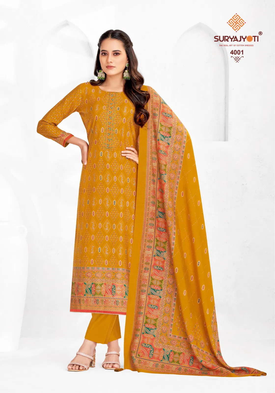 Pushpa Vol 4 By Suryajyoti Discharge Printed Modal Dress Material Wholesale Shop In Surat
